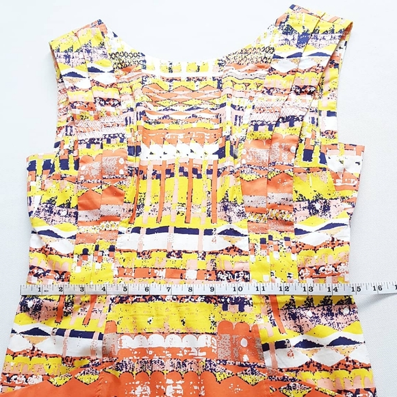 Plenty by Tracy Reese Pleated Shift Dress 8 - Picture 11 of 12